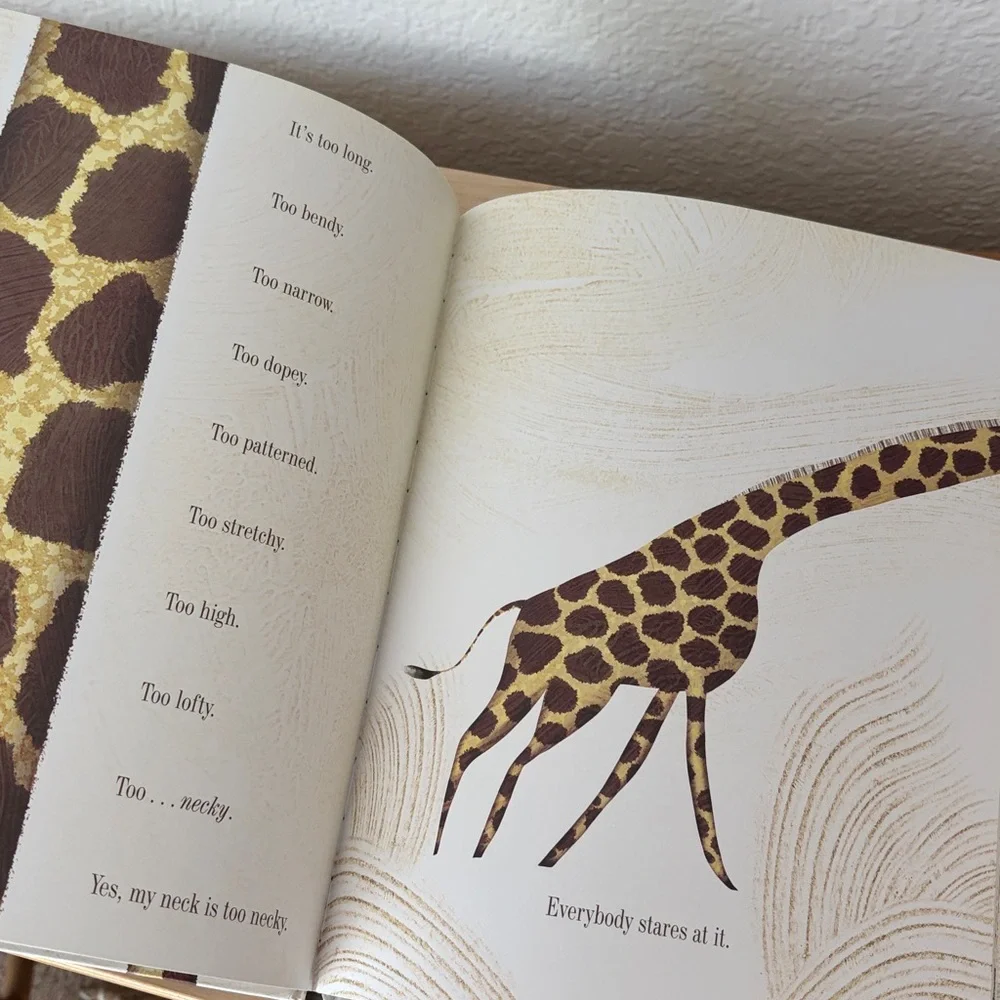 Giraffe Problems Book - Children’s Hardcover Book